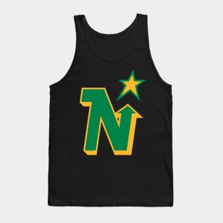 Defunct - Minnesota North Stars Hockey 1991 Tank Top